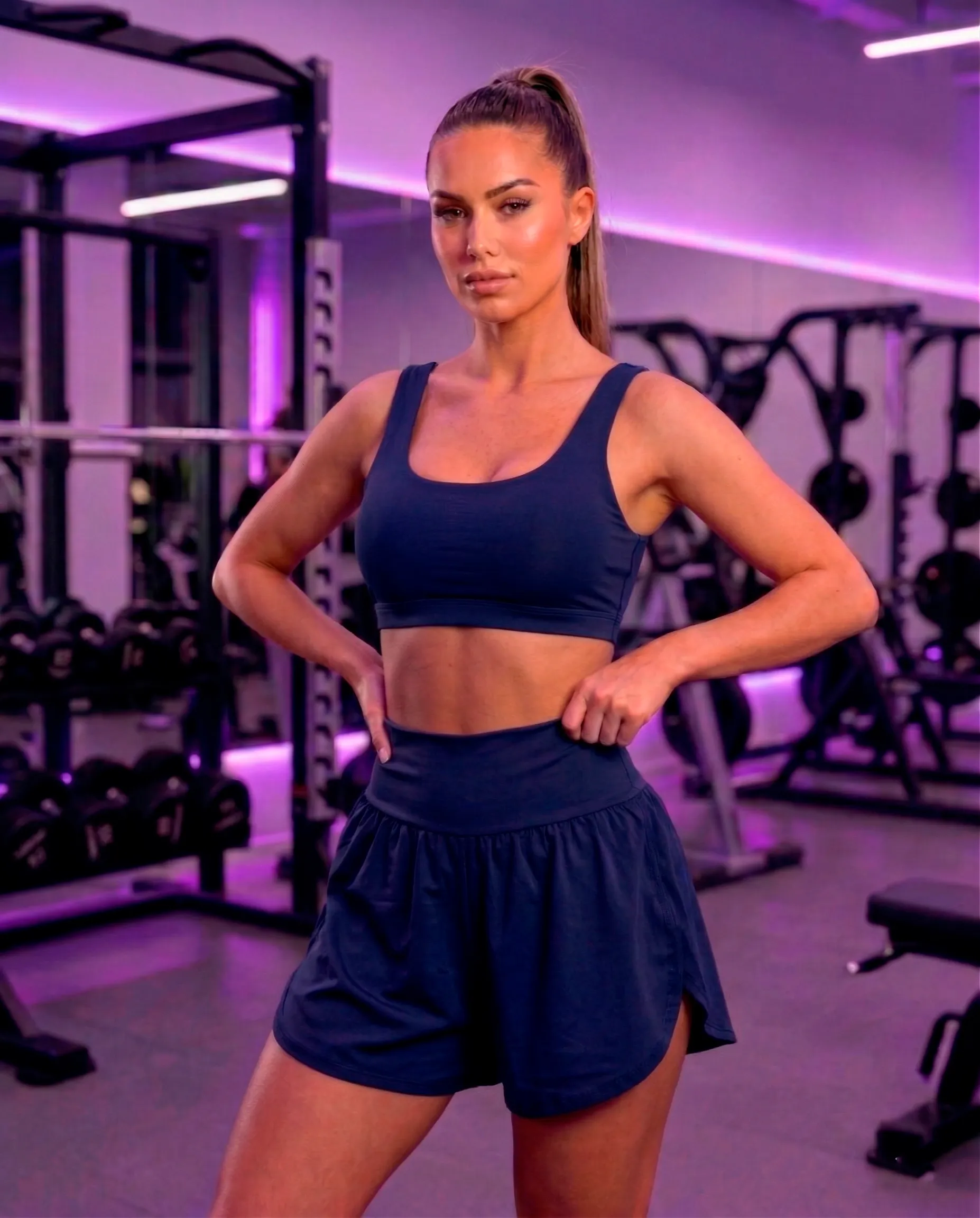 Coleção Voke Fitness Azul Marinho