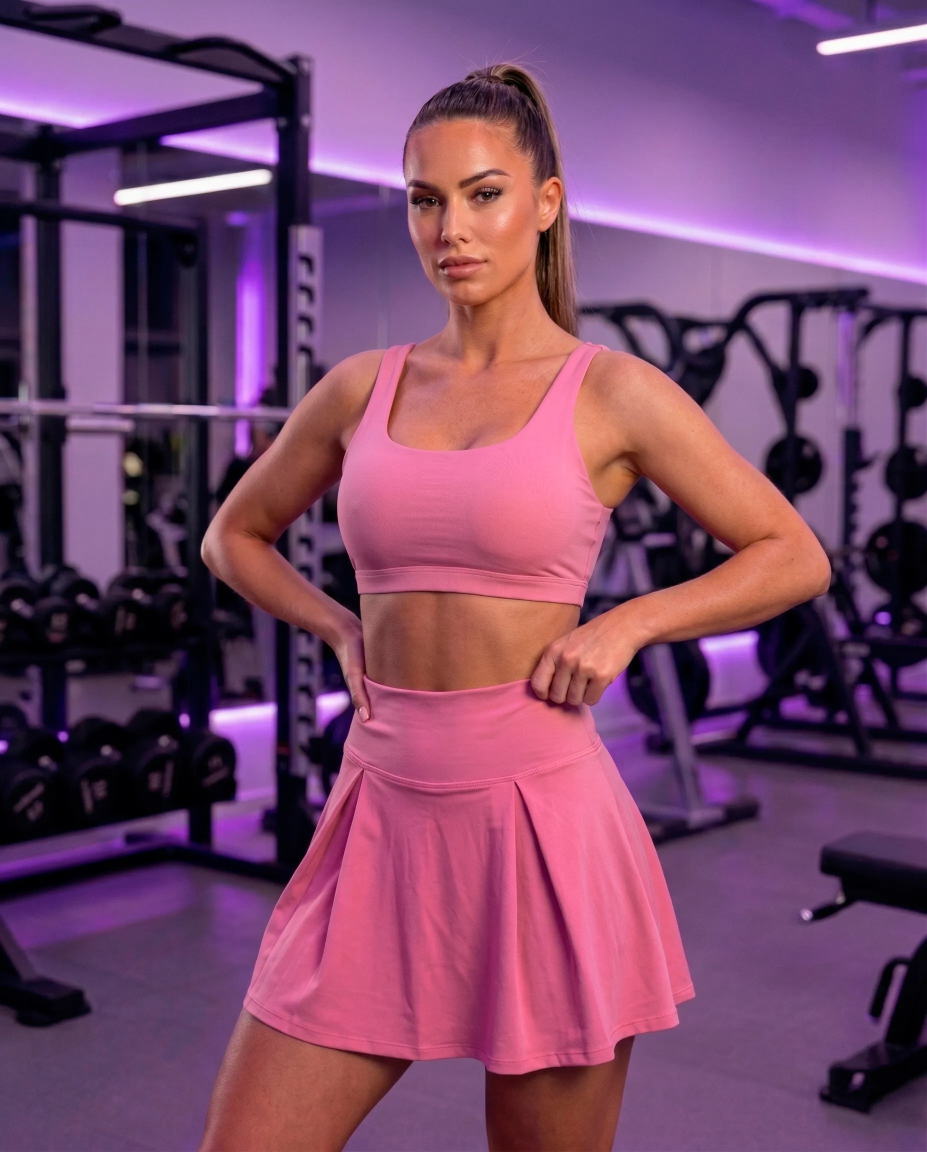 Coleção Voke Fitness Rosa